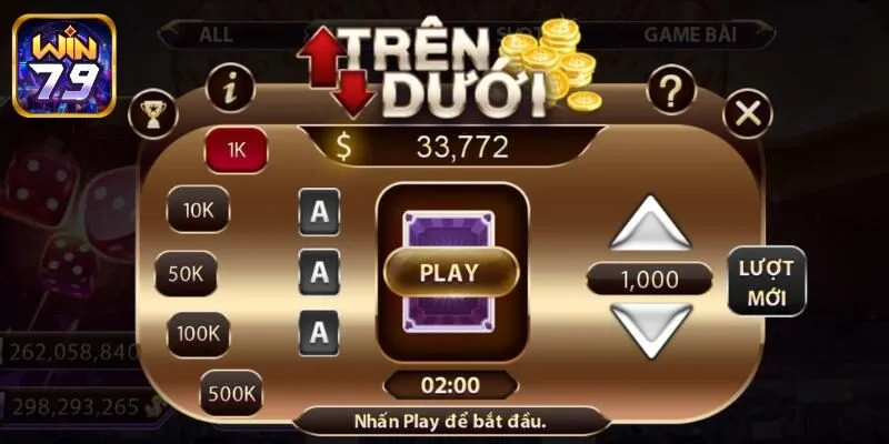 Hướng dẫn chơi Mini Trên Dưới từ A-Z